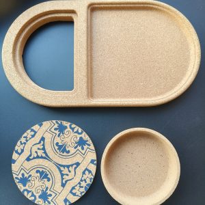 Thick Good Quality Cork Coasters Reduce Noise and Prevent Scratches