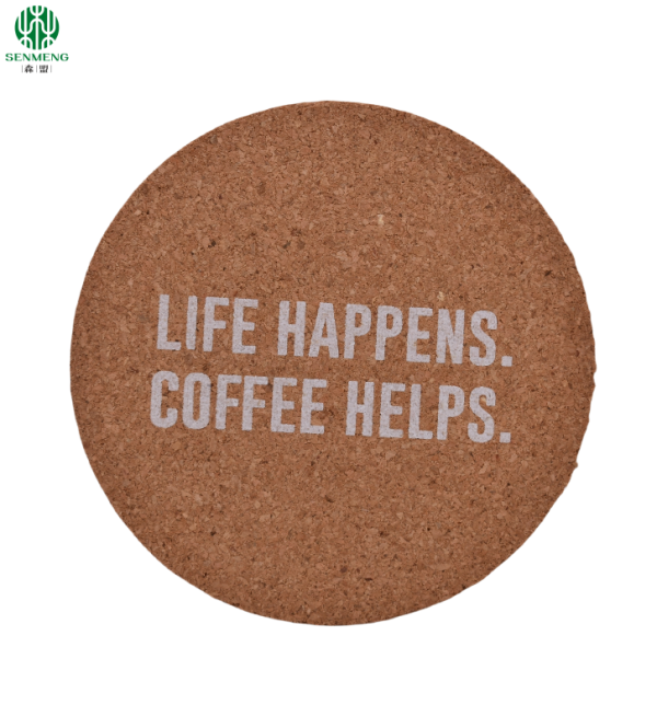 Customized Printed Cork Decorative Cork Coasters for DIY Projects - 图片 3