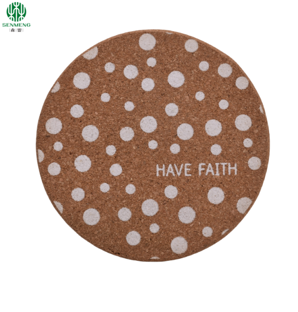 Customized Printed Cork Decorative Cork Coasters for DIY Projects - 图片 4