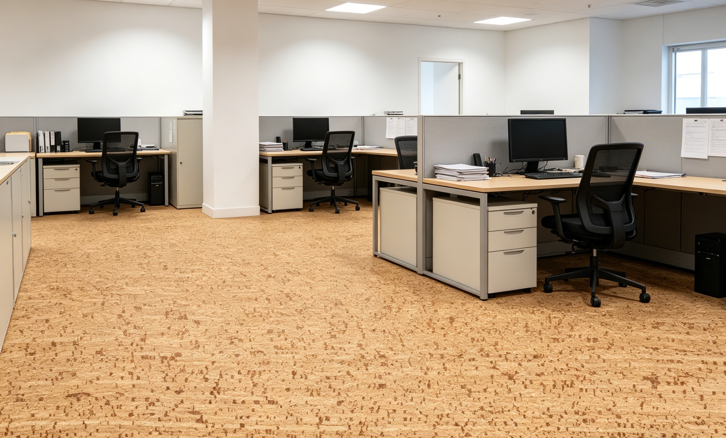 Sustainable Cork Floor with Heat Sound Insulation - 图片 3